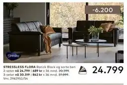 Skeidar STRESSLESS FLORA tilbud