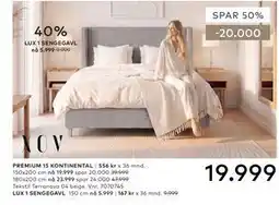 Skeidar LUX 1 SENGEGAVL tilbud