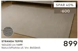 Skeidar Stranda teppe tilbud