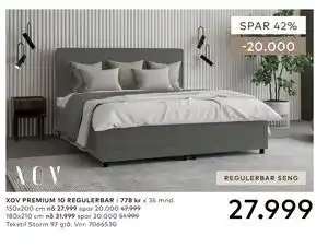 Skeidar XOV PREMIUM 10 REGULERBAR tilbud