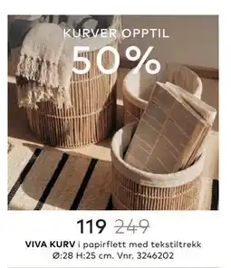 Skeidar VIVA KURV tilbud