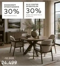 Skeidar ALLE COSTER SPISESTOLER 30% tilbud