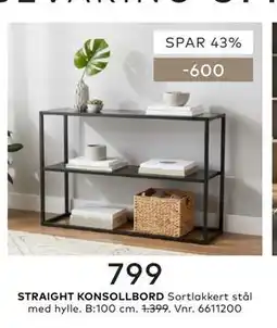 Skeidar STRAIGHT KONSOLLBORD tilbud