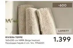 Skeidar RIVIERA TEPPE tilbud