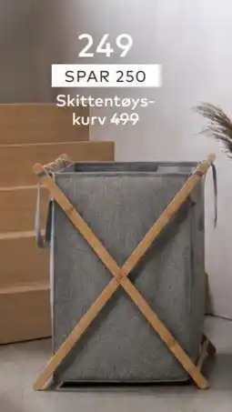 Skeidar Skittentøyskurv tilbud