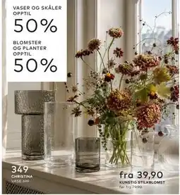 Skeidar CHRISTINA VASE tilbud
