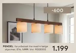 Skeidar PENDEL tilbud