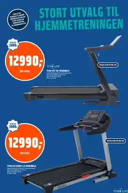 Coop Obs Titan Life T66 Tredemølle tilbud