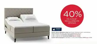Møbelringen Svane® Zense regulerbar seng tilbud