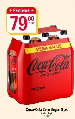 Coop Extra Coca-Cola Zero Sugar 6-pk tilbud