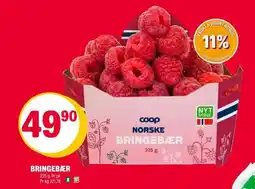 Coop Extra bringebær tilbud