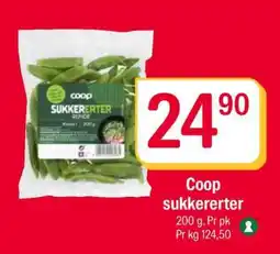 Coop Extra Coop sukkererter tilbud