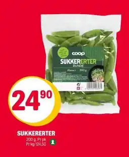 Coop Extra Sukkererter tilbud