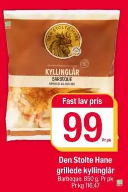 Coop Extra Den Stolte Hane grillede kyllinglår tilbud