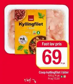 Coop Extra Coop kyllingfilet i biter tilbud