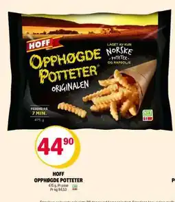 Coop Extra Hoff Opphøgde Poteter tilbud