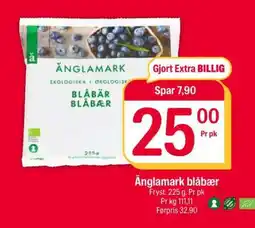 Coop Extra Änglamark blåbær tilbud
