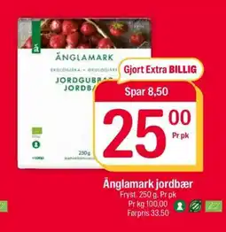 Coop Extra Änglamark jordbær tilbud