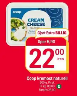 Coop Extra Coop kremost naturell tilbud
