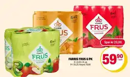Coop Extra Farris Frus 6-pk tilbud