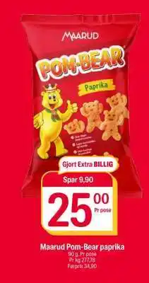 Coop Extra Maarud Pom-Bear paprika tilbud