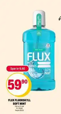 Coop Extra FLUX FLUORSKYLL SOFT MINT tilbud