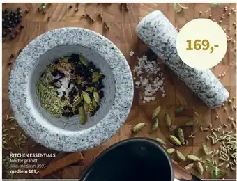 Tilbords Kitchen essentials Morter granitt tilbud