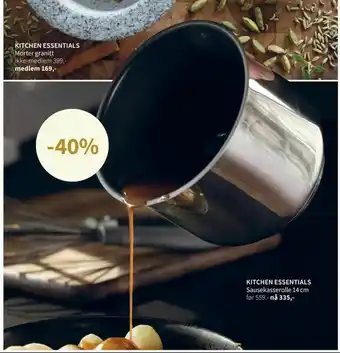 Tilbords Kitchen essentials Sausekasserolle 14 cm tilbud