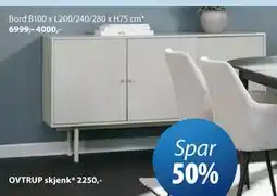JYSK OVTRUP skjenk tilbud