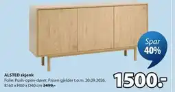 JYSK ALSTED skjenk tilbud