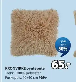 JYSK KRONVIKKE pyntepute tilbud
