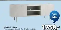 JYSK KRONDAL TV-benk tilbud