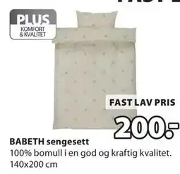 JYSK BABETH sengesett tilbud
