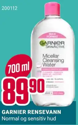 Europris GARNIER RENSEVANN tilbud