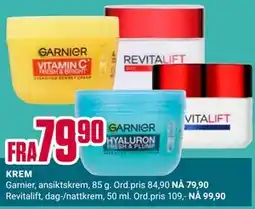Europris KREM tilbud