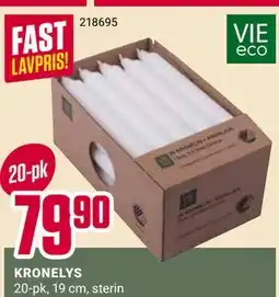 Europris KRONELYS tilbud