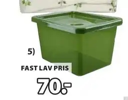 JYSK BASIC BOX oppbevaringsboks tilbud