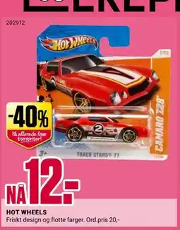 Europris HOT WHEELS tilbud