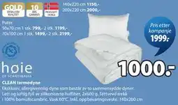 JYSK CLEAN termodyne tilbud