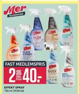 Europris EFFEKT SPRAY, Medlemspris tilbud