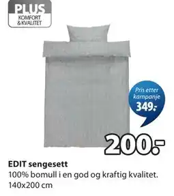 JYSK EDIT sengesett tilbud
