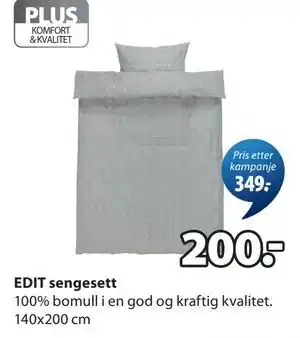JYSK EDIT sengesett tilbud
