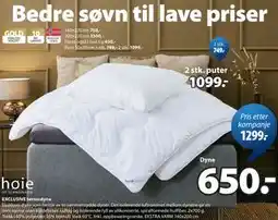 JYSK EXCLUSIVE termodyne tilbud
