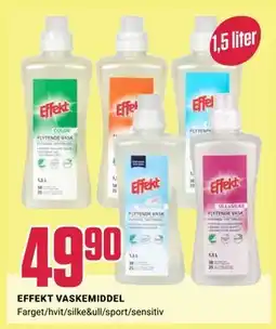 Europris EFFEKT VASKEMIDDEL tilbud