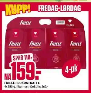 FRIELE FROKOSTKAFFE