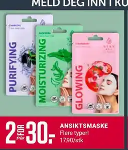 Europris ANSIKTSMASKE, Medlemspris tilbud