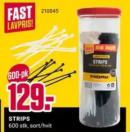 Europris STRIPS tilbud