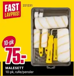Europris MALESETT tilbud