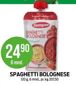 Kiwi SPAGHETTI BOLOGNESE tilbud