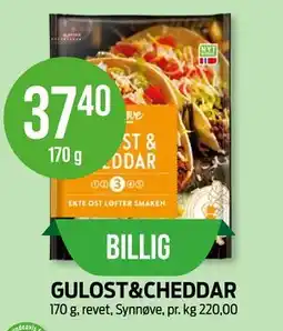 Kiwi GULOST&CHEDDAR tilbud